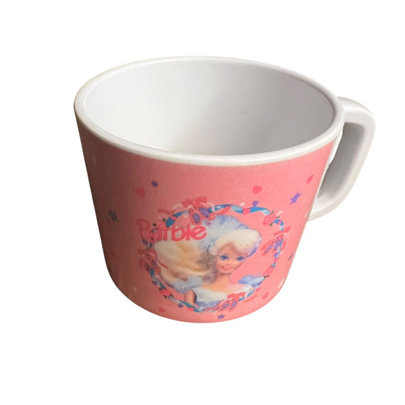 Vintage Mattel's Barbie Ballerina Pink Cup/Mug Zak Design 90's - Picture 1 of 6